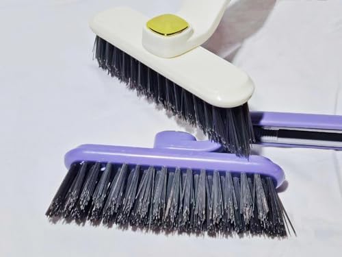2Pcs Rotating Crevice Brush for Bathroom and Small Spaces