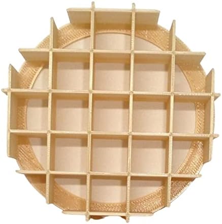 YNGLLC WAFFLE DESIGN CONCHA CUTTER 3 12 DIAMETER