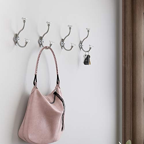 Liberty 128734 Acrylic Facets Coat and Hat Hook Satin Nickel