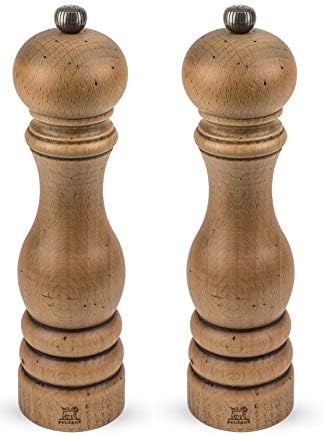 Peugeot Paris Antique Salt Pepper Mill Set 8 34