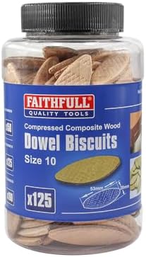 Faithfull Tub 125 No10 Biscuit Wood