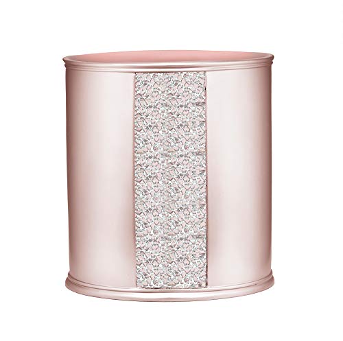 Zahari Home Sinatra Waste Basket Blush