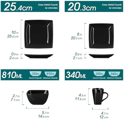 Vancasso Soho Dinnerware Set 24 Pieces