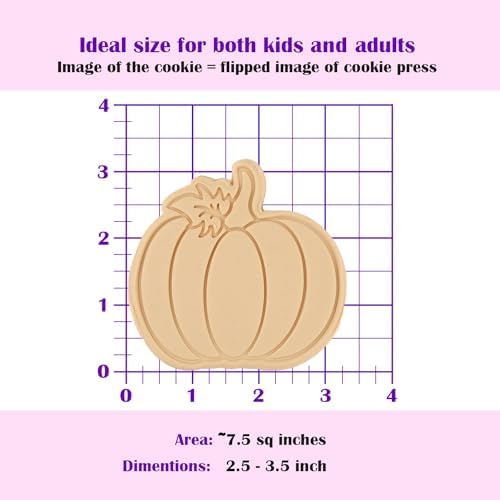 Pumpkin Cookie Cutter - Fall Series - Dishwasher Safe
