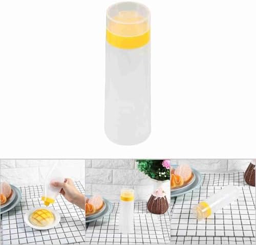 GLOGLOW 4 Hole 300ml Condiment Squeeze Bottle