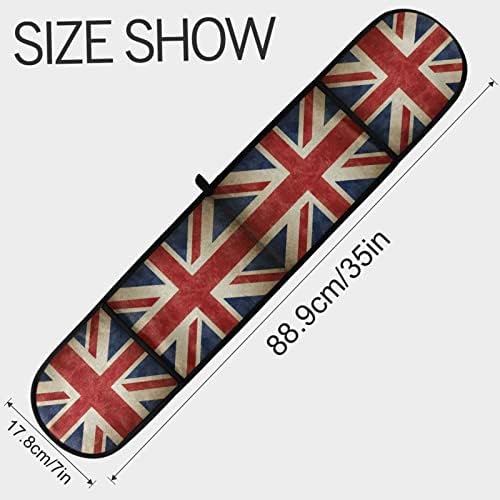 Quteprint Long Double Oven Mitts with UK Flag Pattern