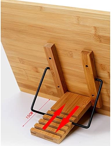 Adjustable Book Stand for Reading and Cooking 1