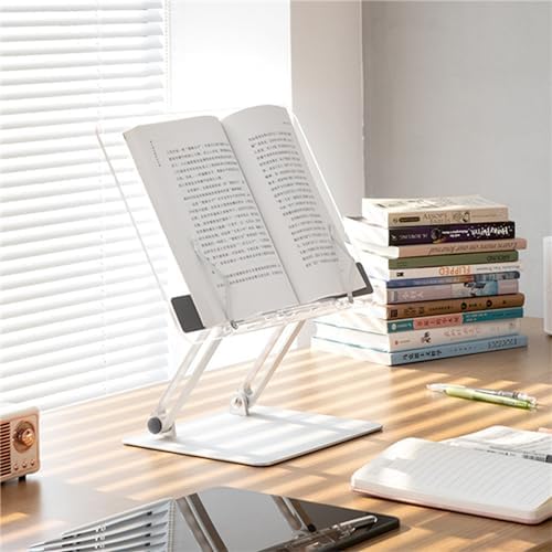 UHRLGHS Adjustable Foldable Book Stand for Kitchen and Office
