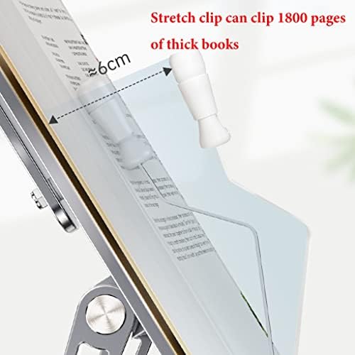 UHRLGHS Adjustable Book Stand for Reading and Cooking