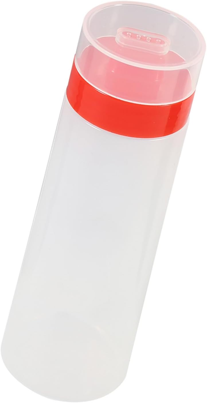 Aramox Squeeze Sauce Bottles with 4-Holes Pack of 2 Red