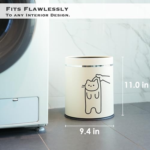 Juju Cat Trash Can - Playful Home Decor