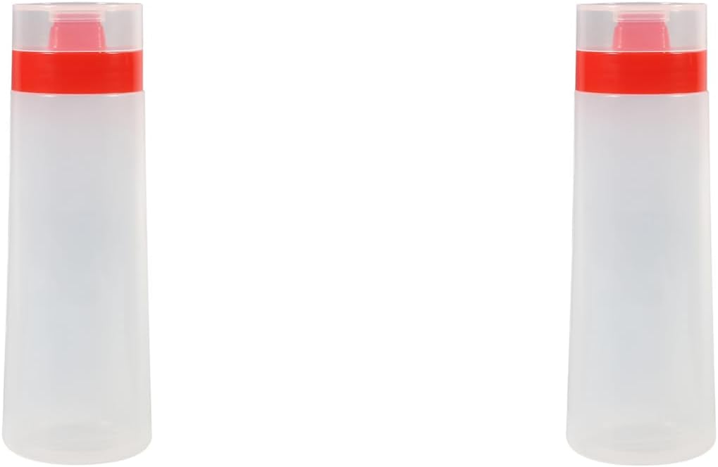 Ymiko 2pcs 4 Hole Mayo Dispenser Squeeze Bottle