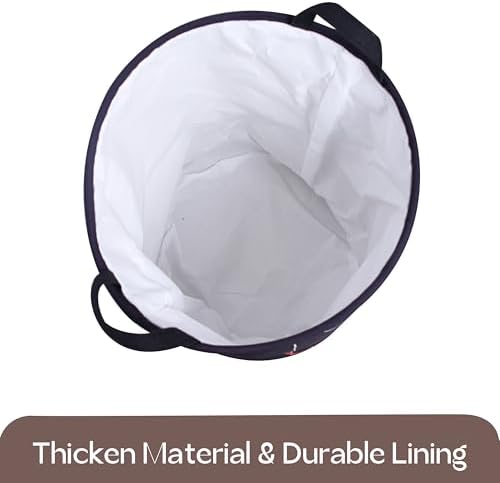Highland Cow Laundry Basket with Lining for Kids