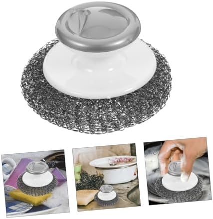 Sturdy Pot Pan Dish Scraper with Non-Slip Handle