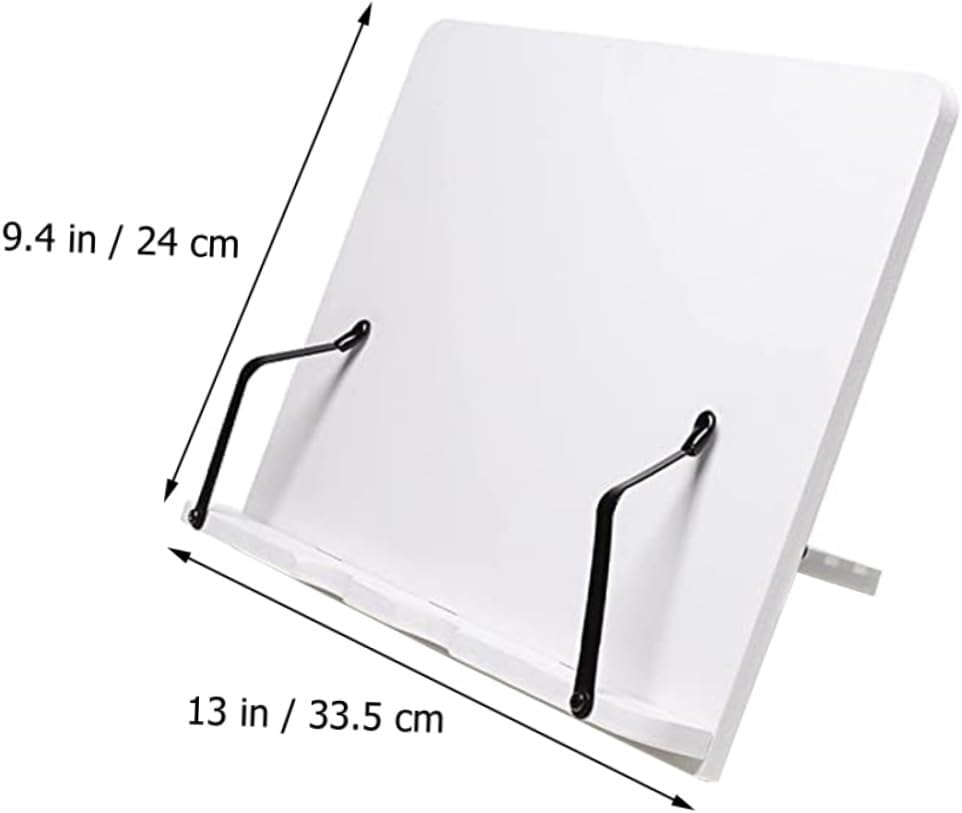 SECFOU Adjustable Book Stand Holder for Reading and Display
