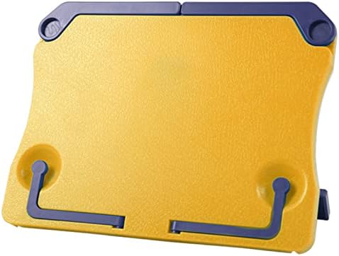 BaoFufc Adjustable Cookbook Stand Holder Yellow