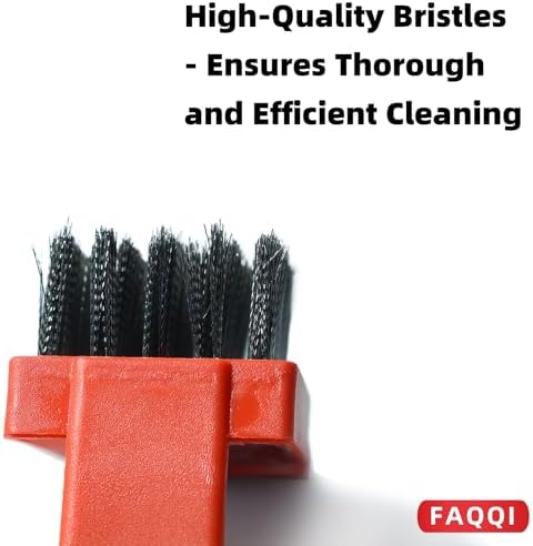 FAQQI Steel Wire Brush for Cast Iron Skillet 1