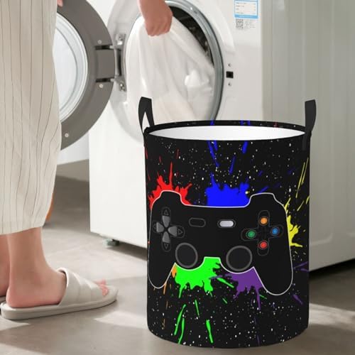 Gbuzozie Gaming Joystick Laundry Hamper 62L