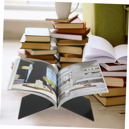 Lurrose Detachable Acrylic Cookbook Stand 1