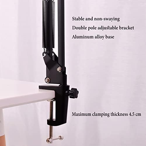 Adjustable Book Stand with LED Light for Desk Reading