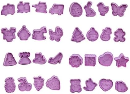 2025 New 12 Style 3D Cartoon Cookie Cutter Set 1
