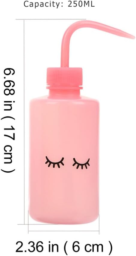 NIYANGLE 3pcs Curved Mouth Squeeze Bottle Set
