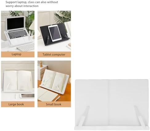 CDQL Adjustable Book Stand for Tablet and Phone