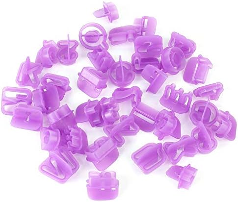 TOPINCN 40pcs Plastic Cookie Cutters for Baking and Party