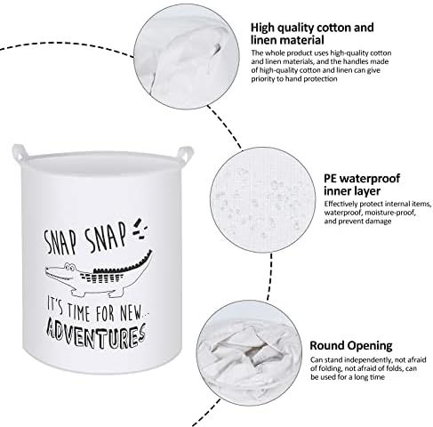 RoyBoder Waterproof Laundry Basket with Handle 1