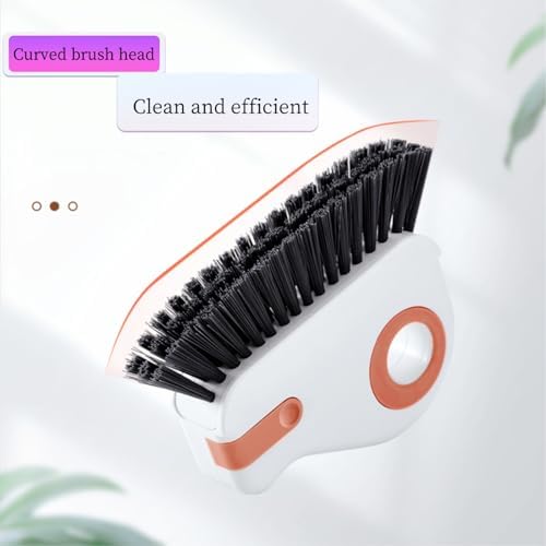 MauSong 2 in 1 Window Cleaning Kit with Hidden Scraper and Crevice Brush