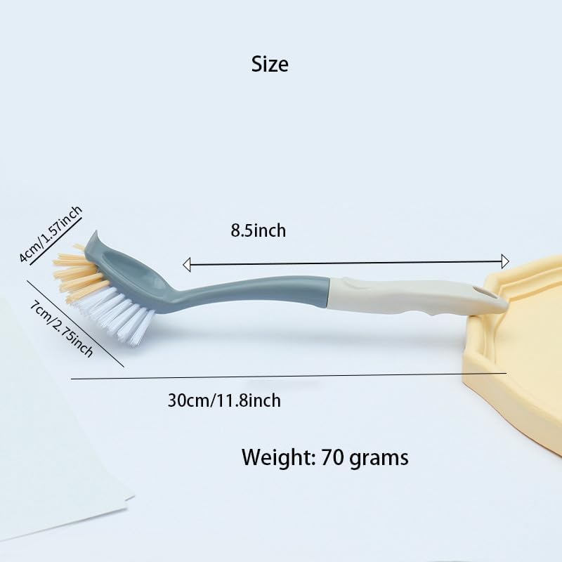 Ergonomic Kitchen Cleaning Brush Set of 2