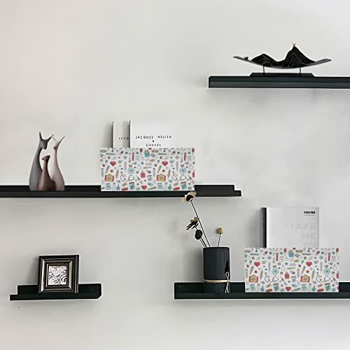 Poeticcity Felt Cloth Storage Box 2PCS Collapsible
