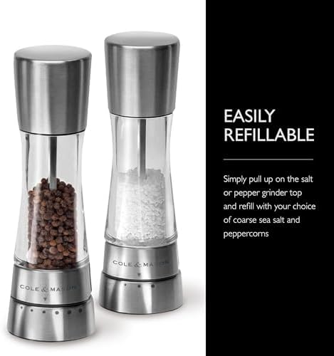 Cole Mason Derwent Salt Pepper Mill Set