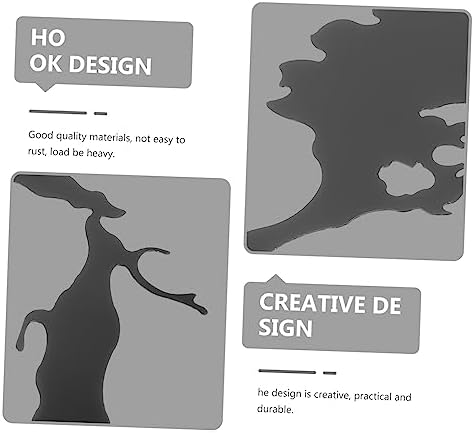 FOYTOKI Bathroom Hooks with Decorative Landscape Design