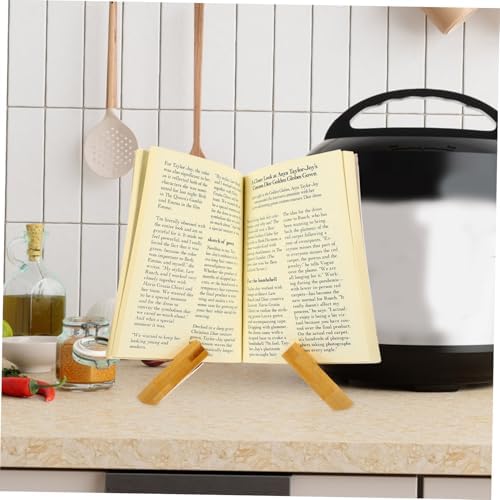 Zerodeko Wooden Recipe Stand Book Holder