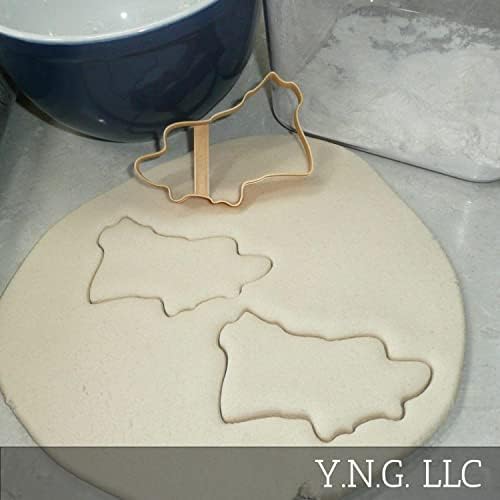 NAGUABO PUERTO RICO MUNICIPALITY OUTLINE COOKIE CUTTER