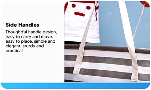 Restokki 2-Piece Laundry Basket 75L with Handles