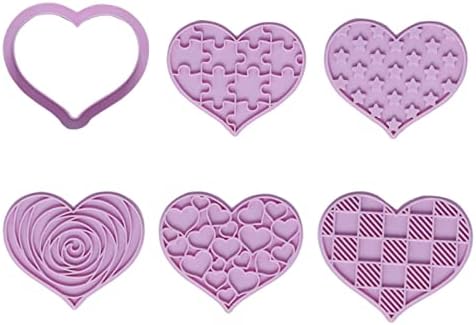 Uqezagpa Cookie Cutters Valentine Heart Shapes Baking Tool 1