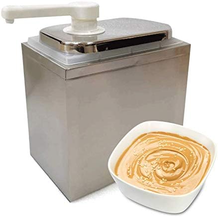 DNYSYSJ 1QT Stainless Steel Sauce Dispenser Pump