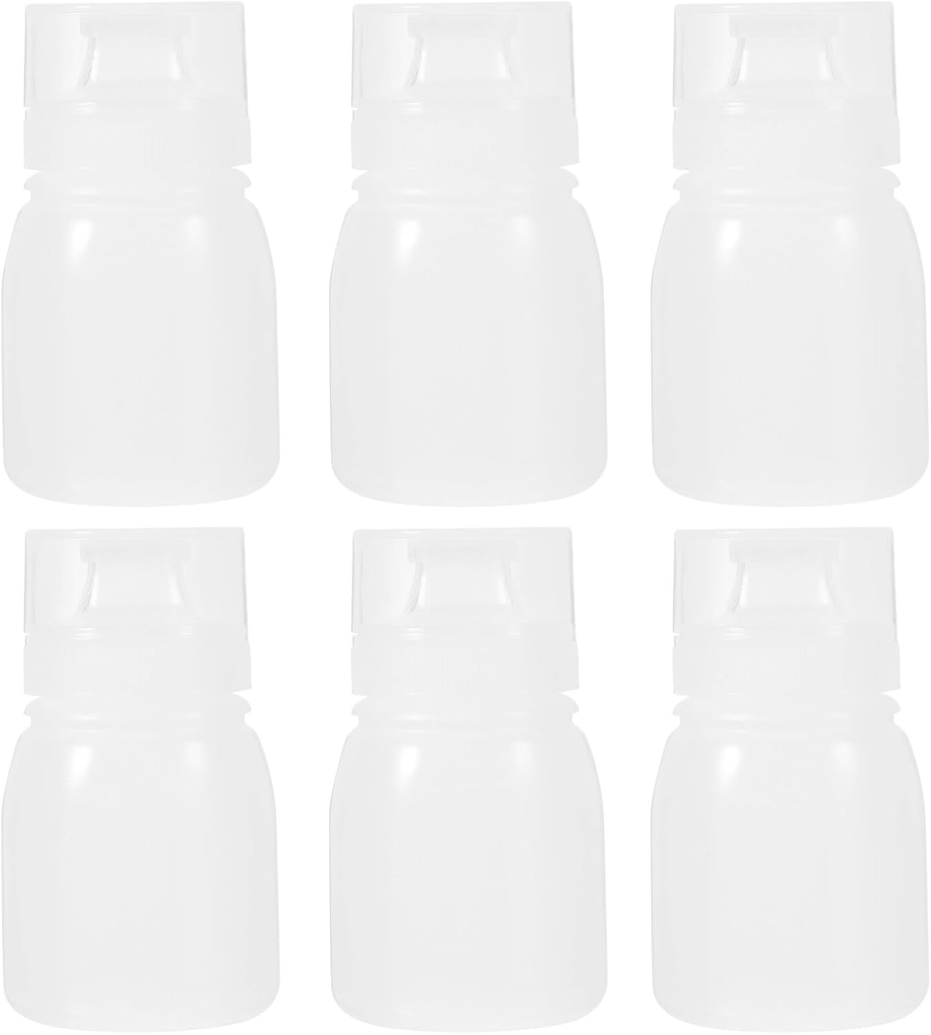 UPKOCH 6pcs Food Squeeze Bottles for Oil and Condiments