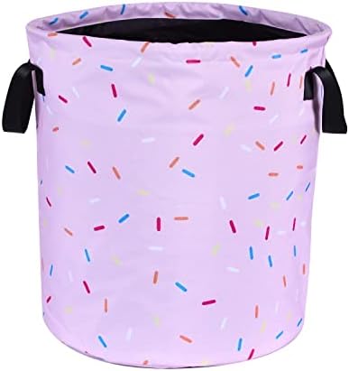 NUTAINLA Foldable Donut Laundry Basket 177x137 Inch