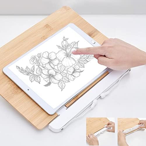 UHRLGHS Adjustable Cookbook Stand with Page Clips