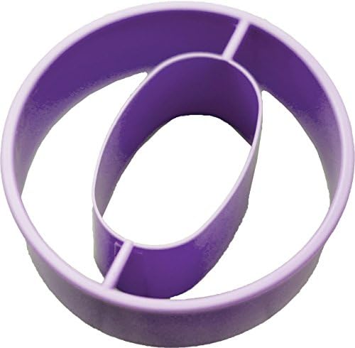 Live Greek Omicron Cookie Cutter 3 Inches