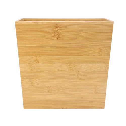 Elama 105 x 575 Inch Bamboo Waste Basket