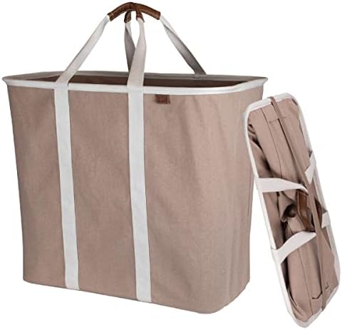 CleverMade Collapsible Laundry Basket - 30L SnapBasket LUXE
