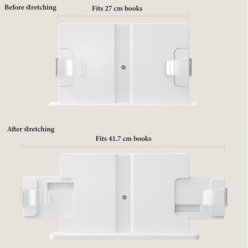 UHRLGHS Adjustable Floor Bookstand for Reading in Bed