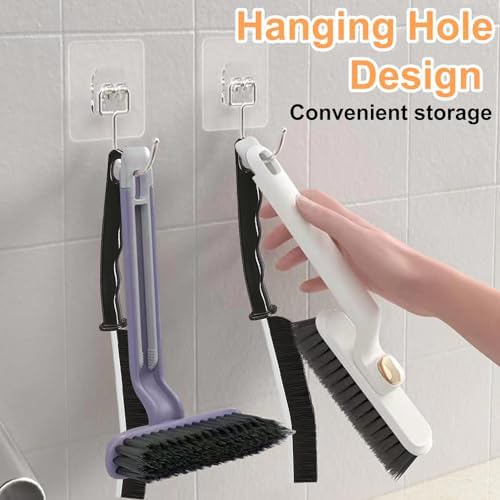 2 PCS Rotating Crevice Brush and 2PCS Hard Bristle Brush Set