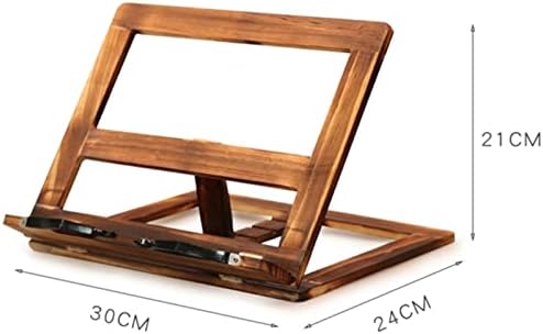 UHRLGHS Foldable Book Stand with 4 Adjustable Positions 1