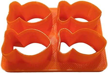 Dycica Mini Gold Fish Cookie Cutter Set