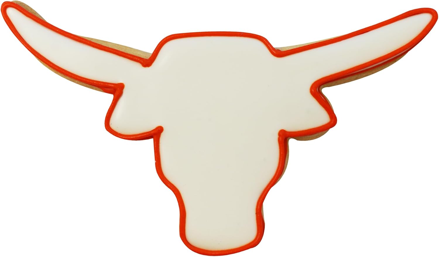 RM 6-Inch Orange Long Horn Cookie Cutter